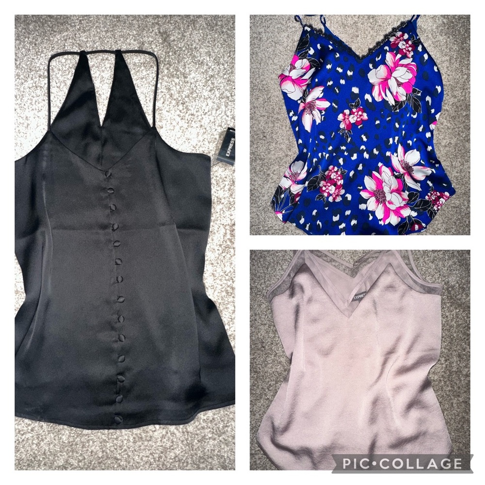 EXPRESS (3) Downtown Camis XS Bundle